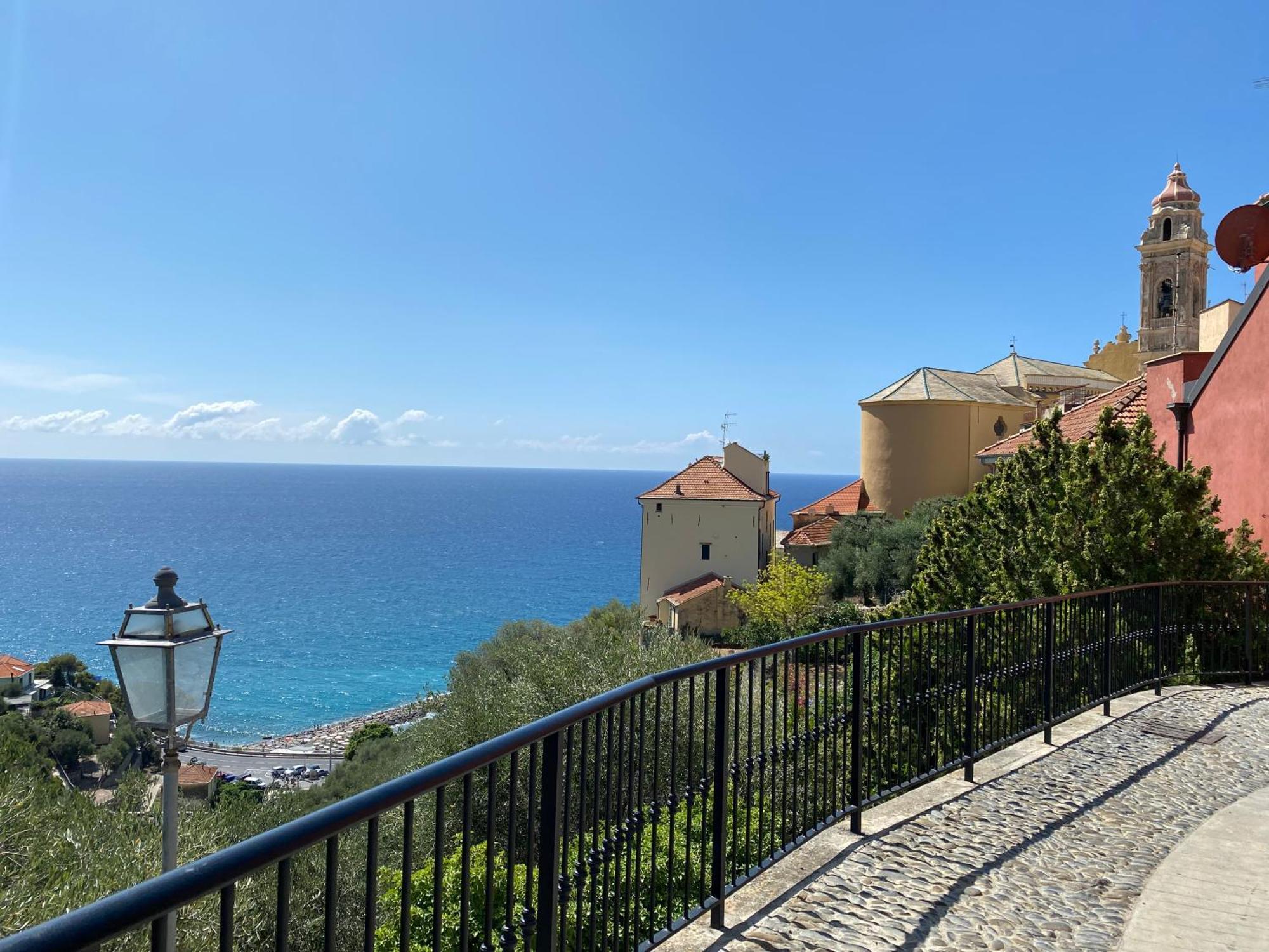 La Finestra Sul Borgo Bed and Breakfast Cervo Buitenkant foto