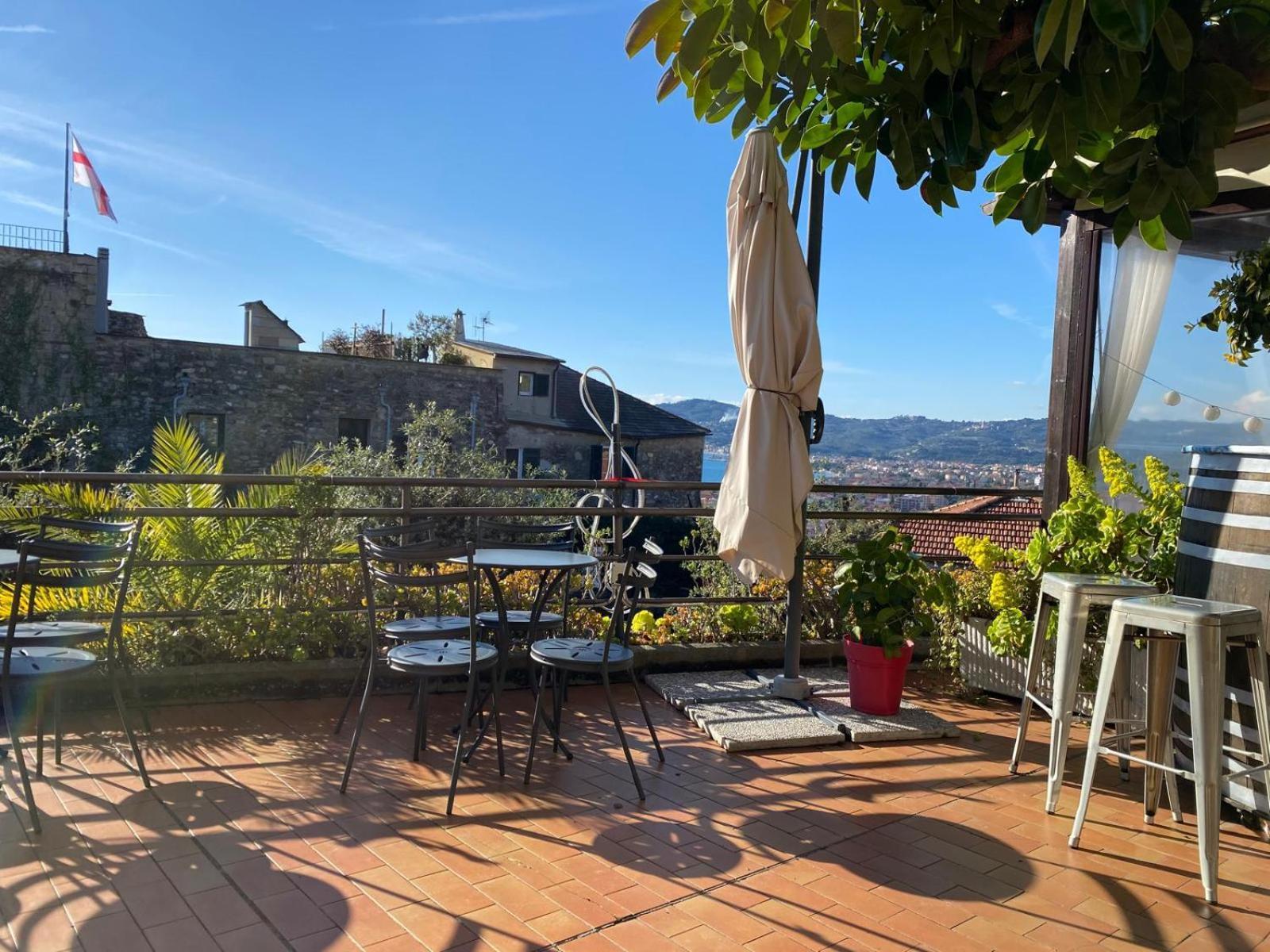 La Finestra Sul Borgo Bed and Breakfast Cervo Buitenkant foto