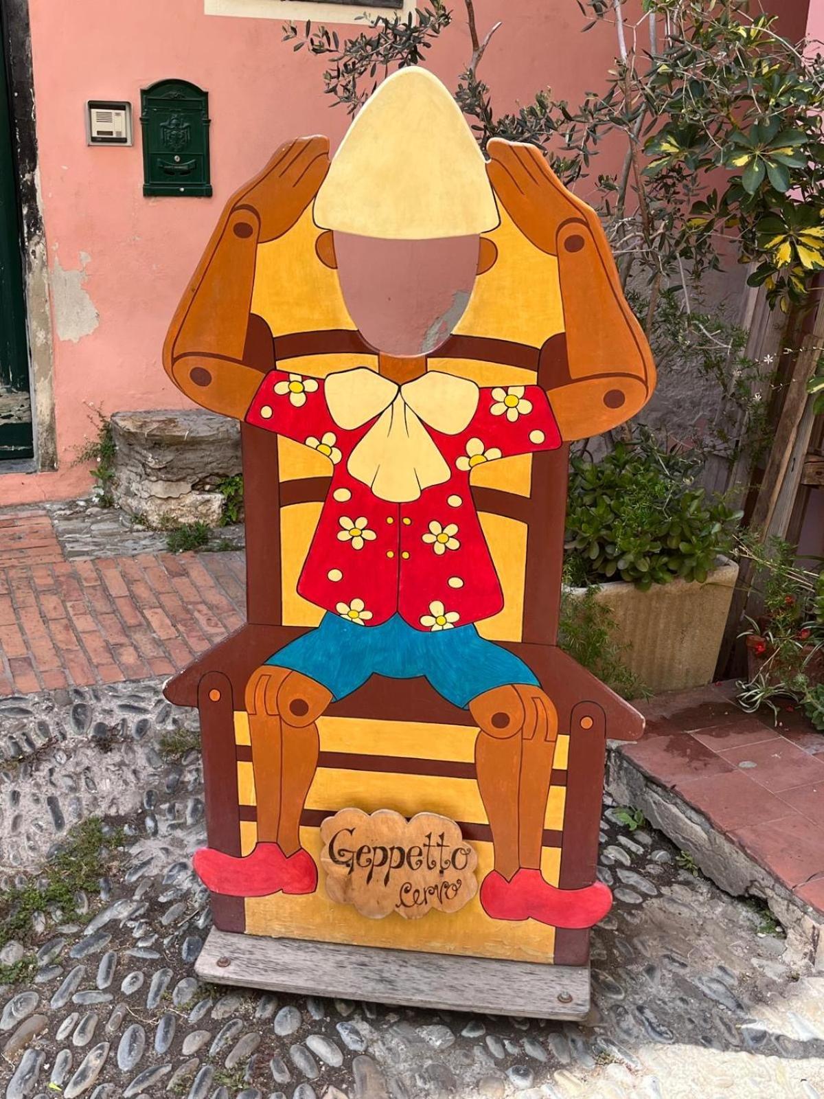 La Finestra Sul Borgo Bed and Breakfast Cervo Buitenkant foto